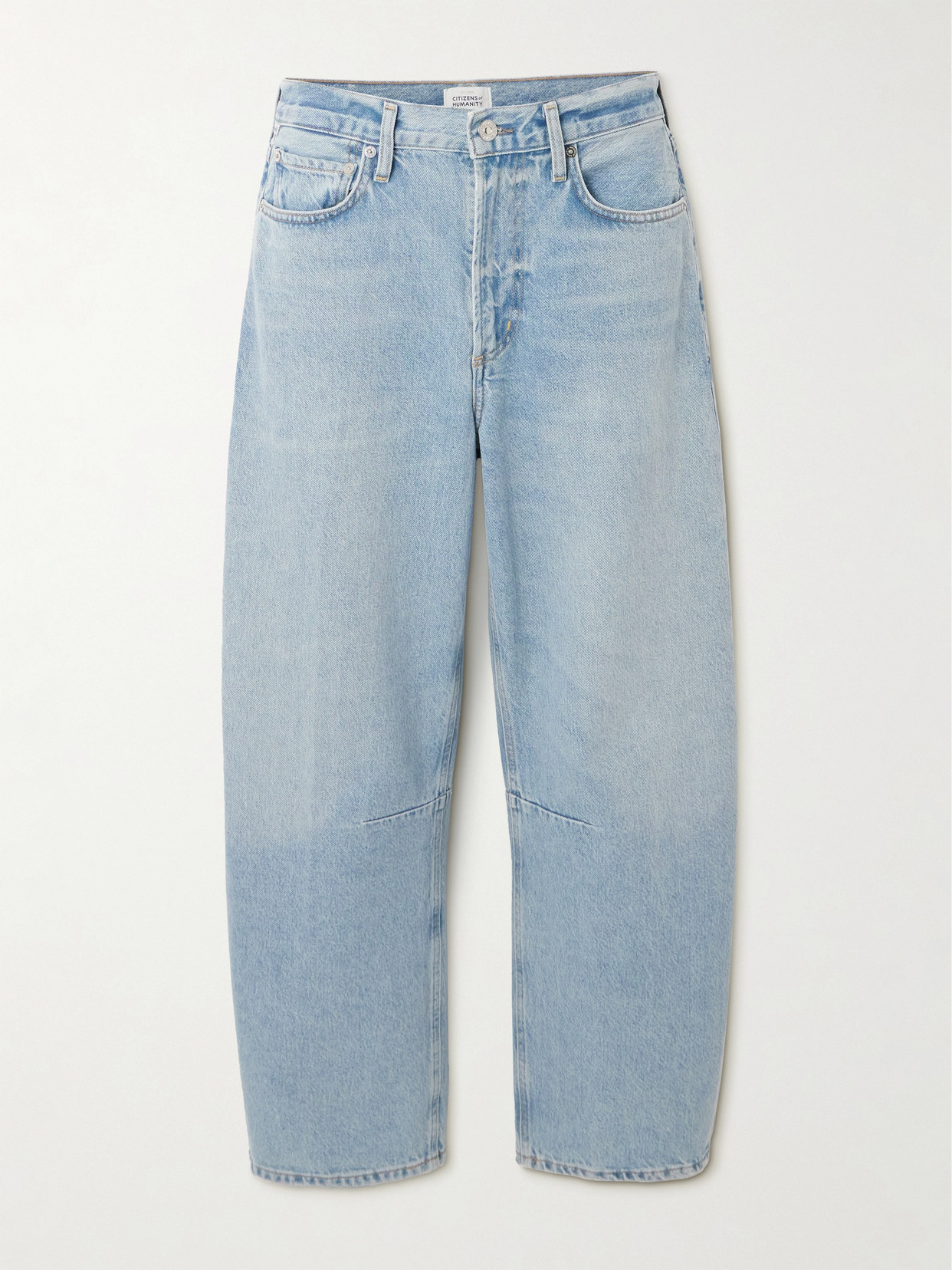 Citizen Of Humanity Miro Barrel-leg Recycled Jeans In Blue