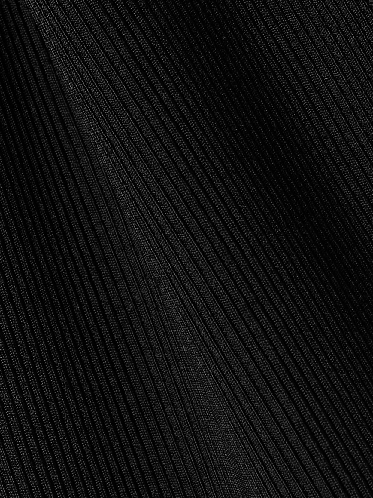 Citizen Of Humanity Ribbed Jersey Tank In Black