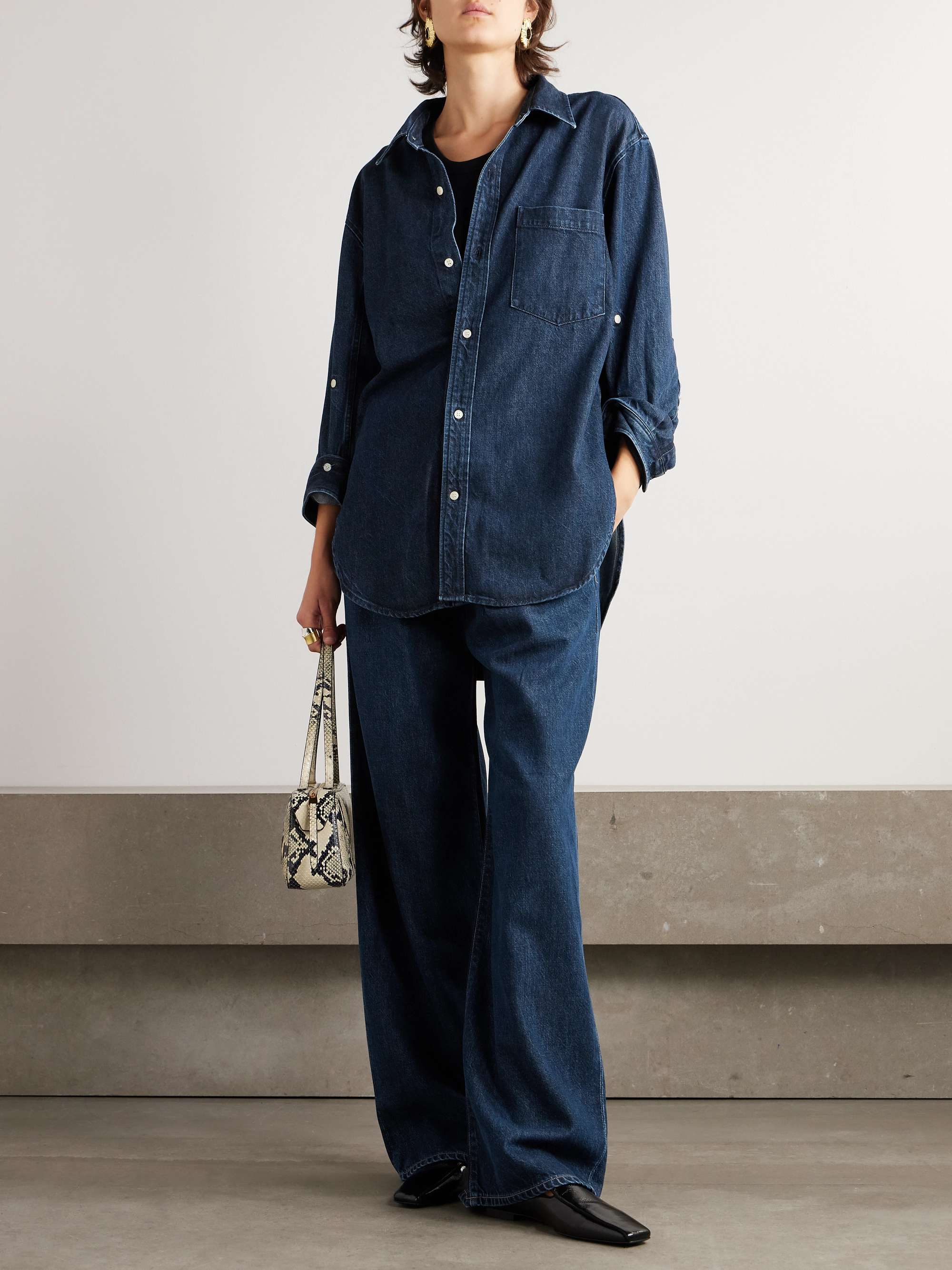 CITIZENS OF HUMANITY Kayla denim shirt | NET-A-PORTER