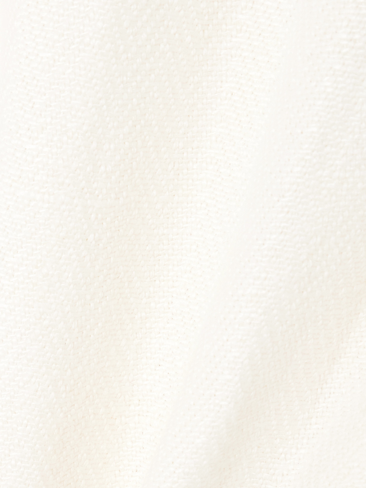 Dries Van Noten Pleated Herringbone Linen Shorts In White