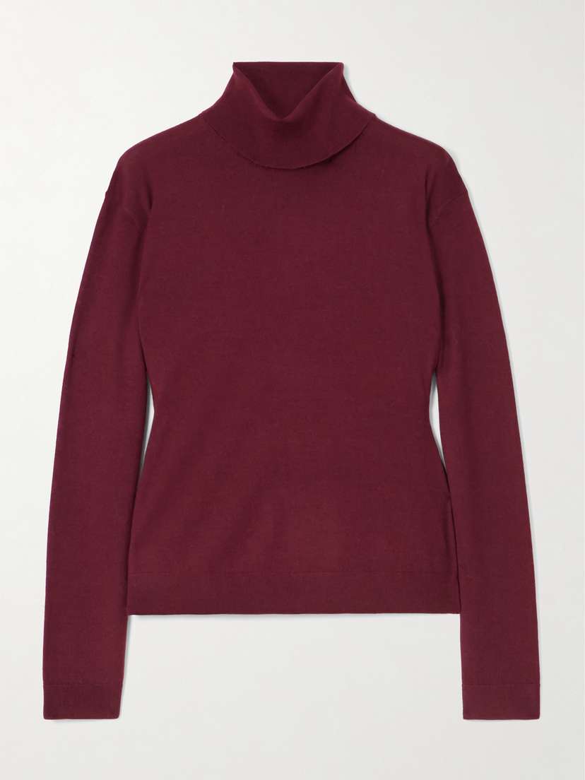 LESET James Wool Turtleneck Sweater
