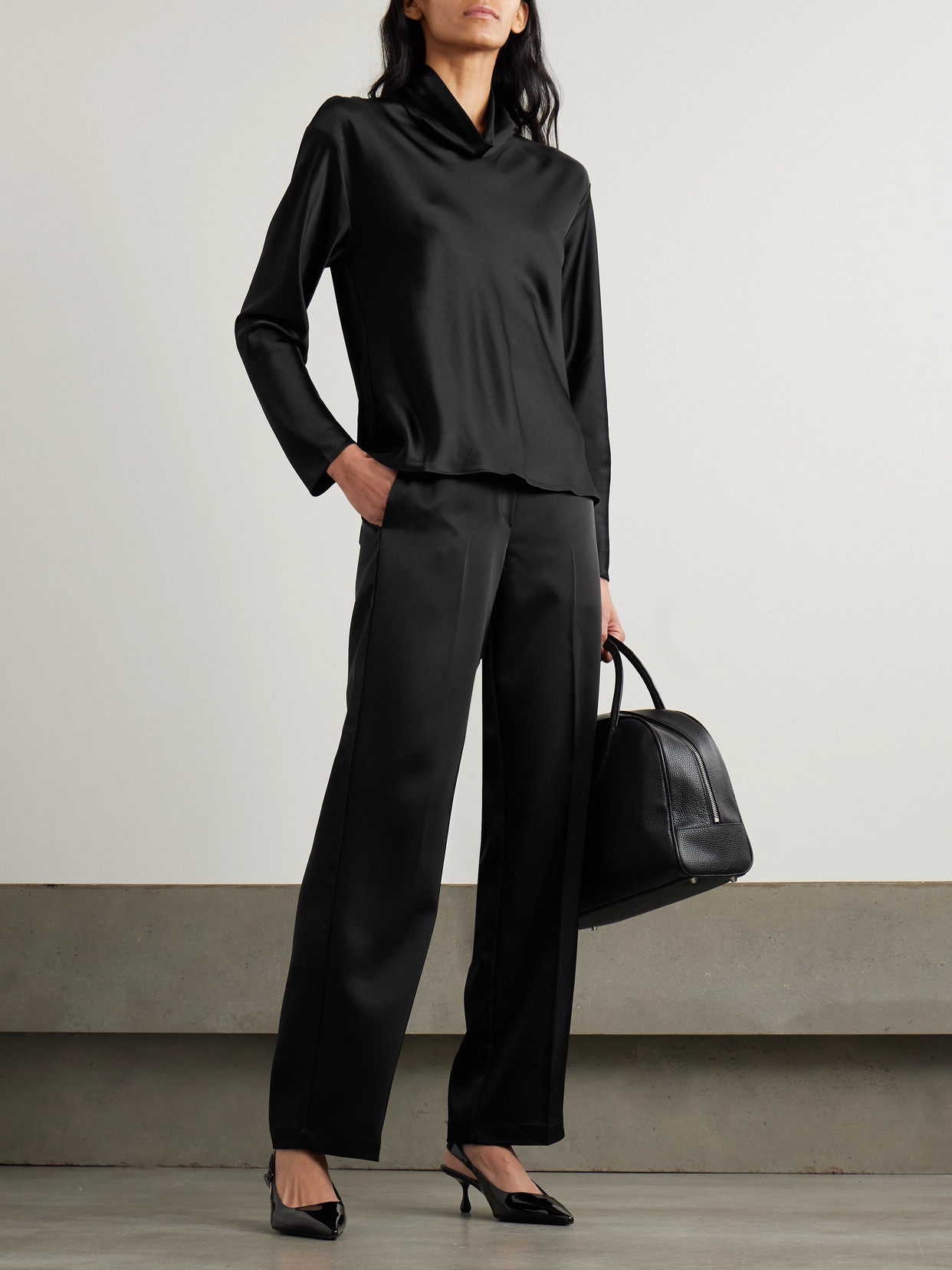 Barb Draped Blouse