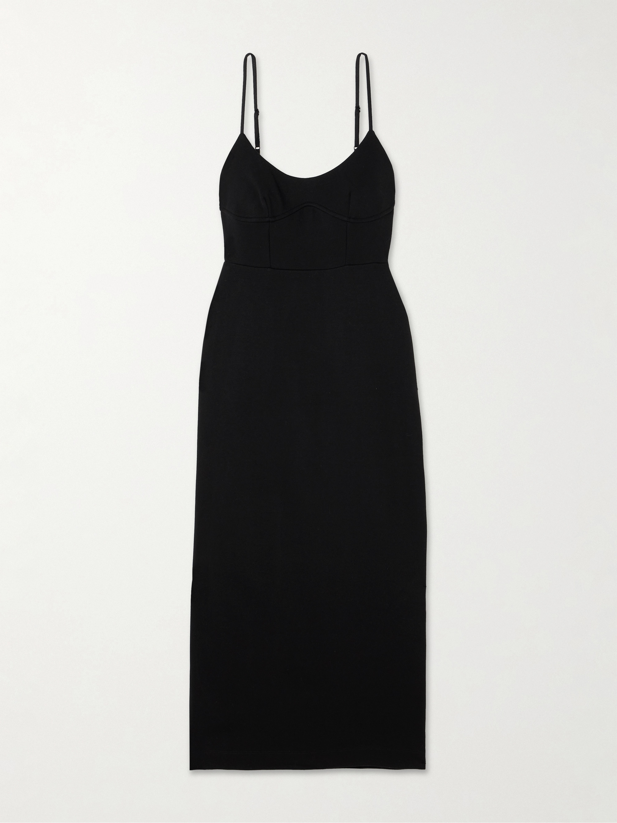 LESET Rio Corset stretch-ponte midi dress thumbnail