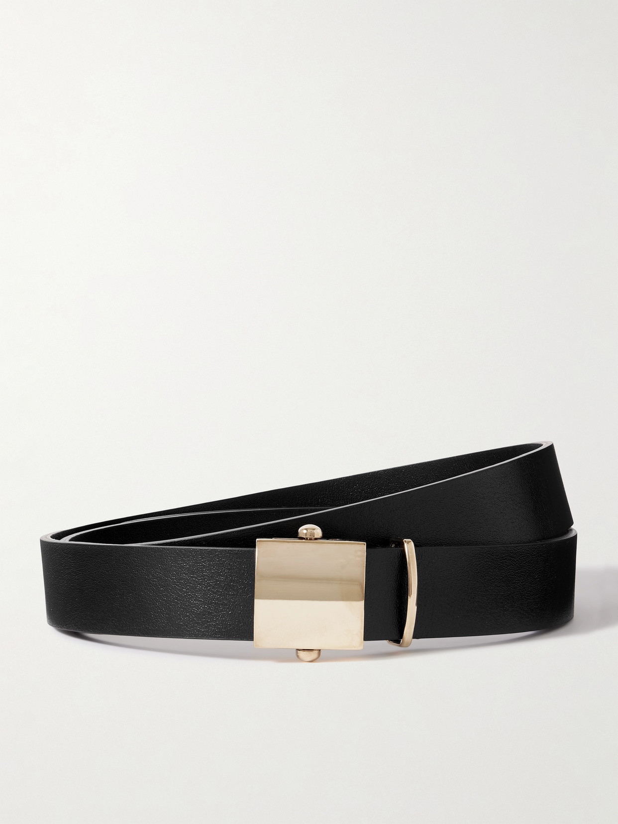Déhanche - Valadon Leather Belt - Black