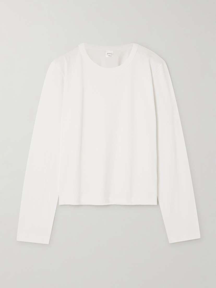 LESET Margo Cotton-jersey T-shirt - Women's Clothing