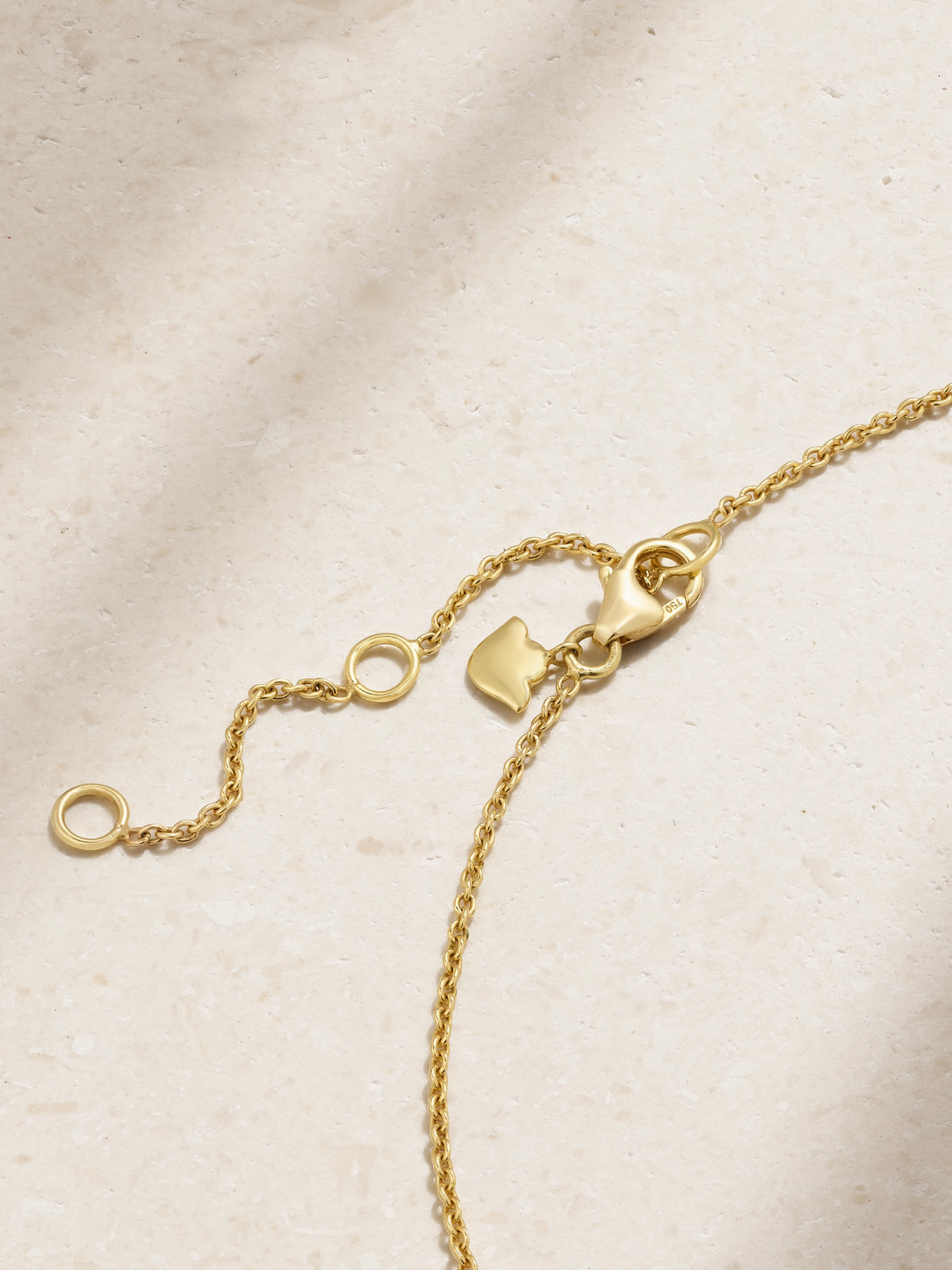 Amrapali London Navratna 18-karat Gold Multi-stone Necklace In Gold