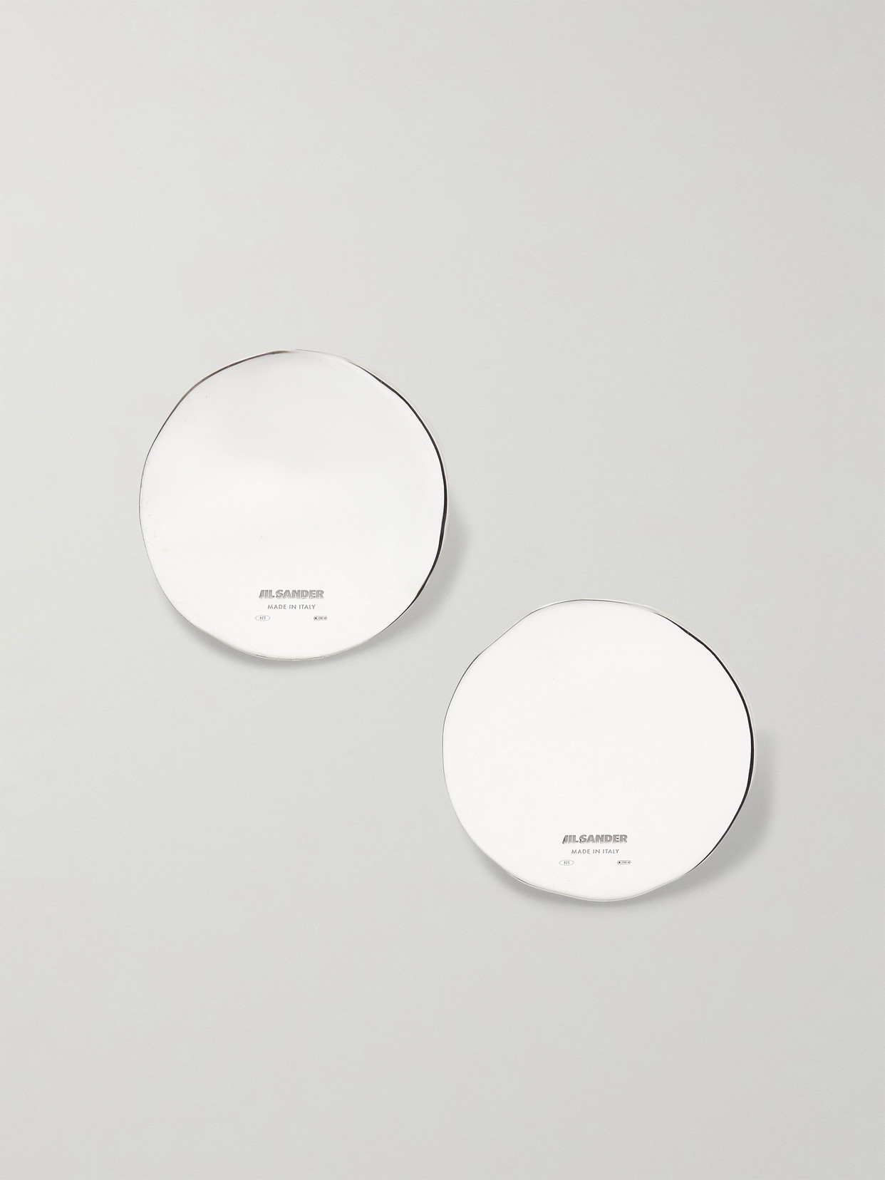 Jil Sander - Silver-tone Earrings - One size