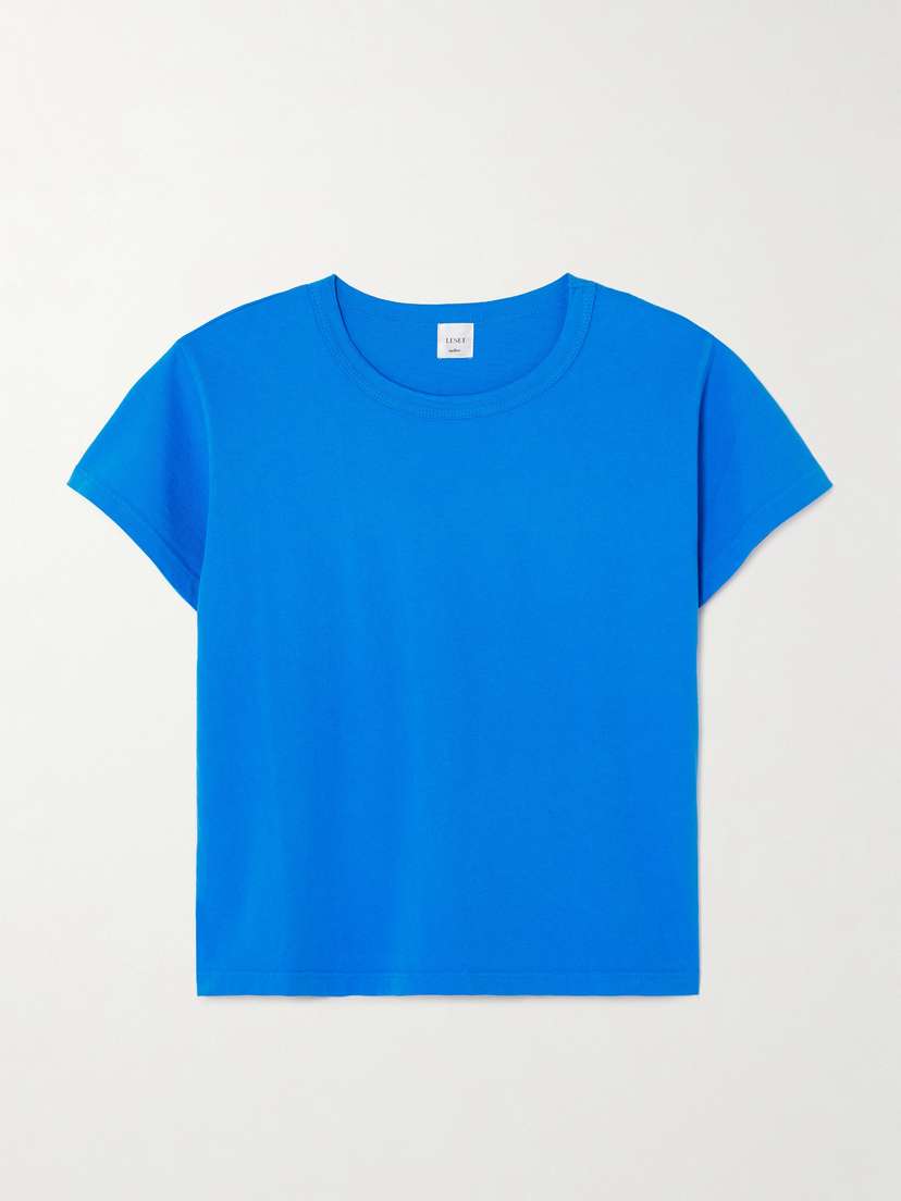 LESET The Margo Cotton-jersey T-shirt