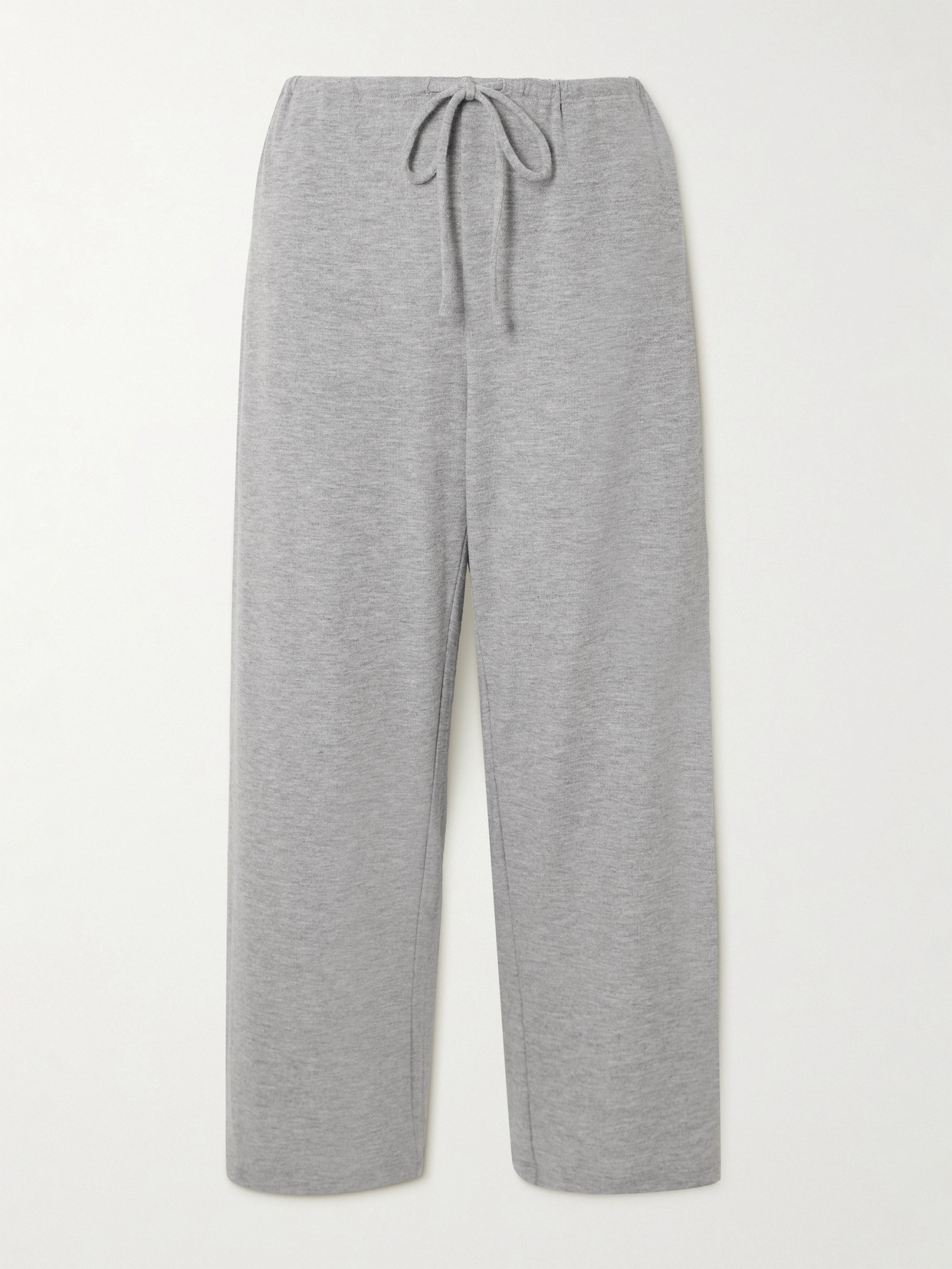 Leset Lauren Jersey Track Pants In Gray