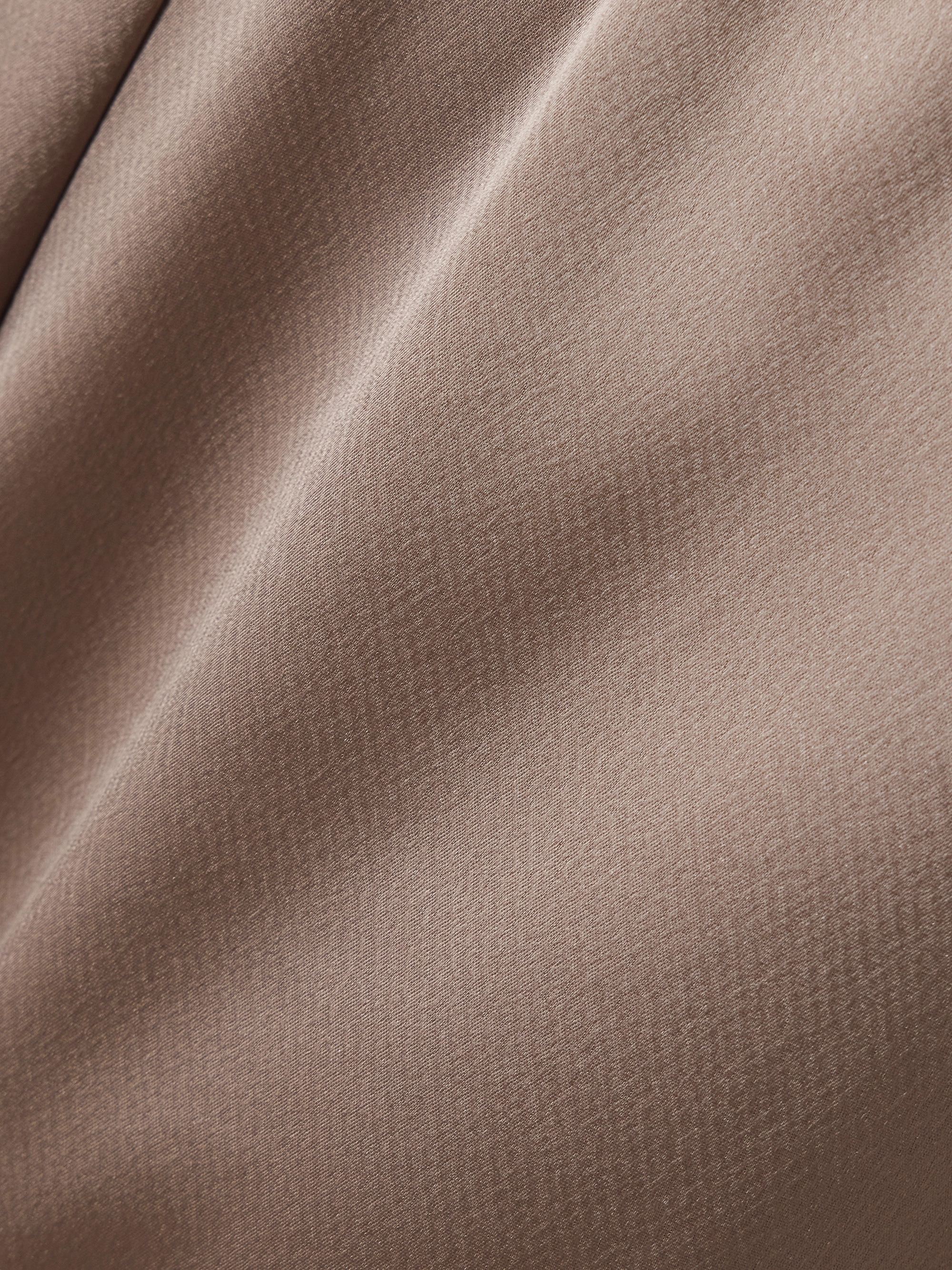 LESET Barb satin wide-leg pants