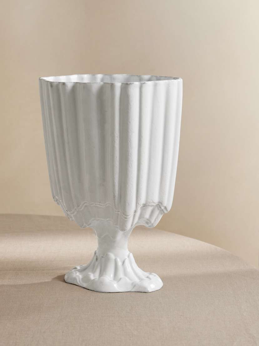 Astier De Villatte Rocaille Ceramic Vase