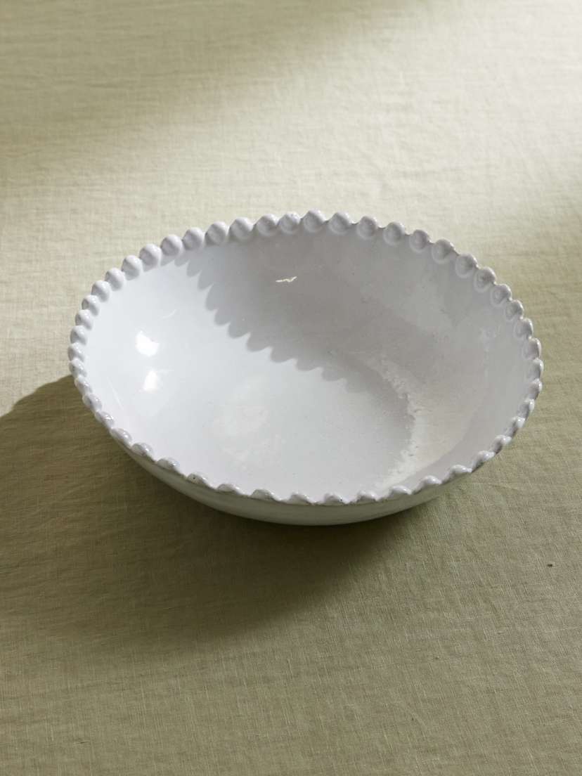 Astier De Villatte Adélaïde Ceramic Soup Plate