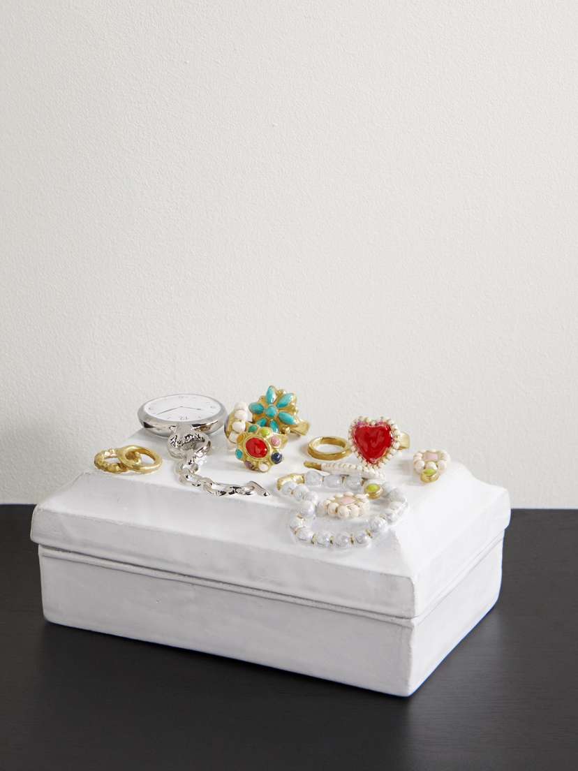 Astier De Villatte + Serena Carone Ceramic Jewelry Box