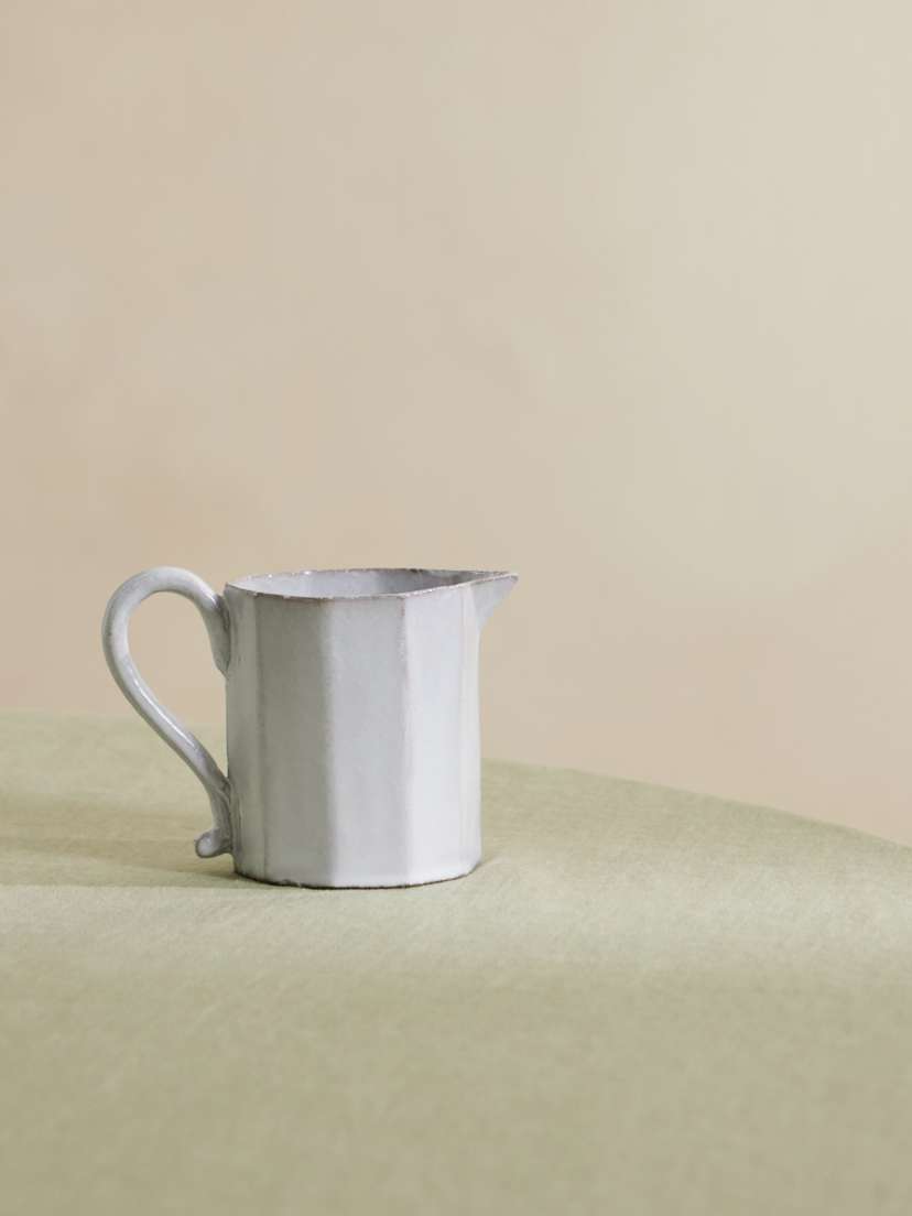 Astier De Villatte Small Octave Ceramic Pitcher