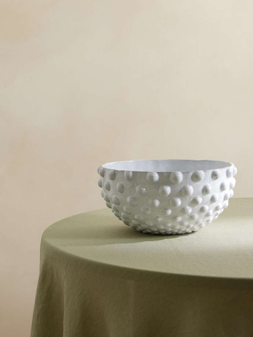 Astier De Villatte Adélaïde Large Ceramic Salad Bowl