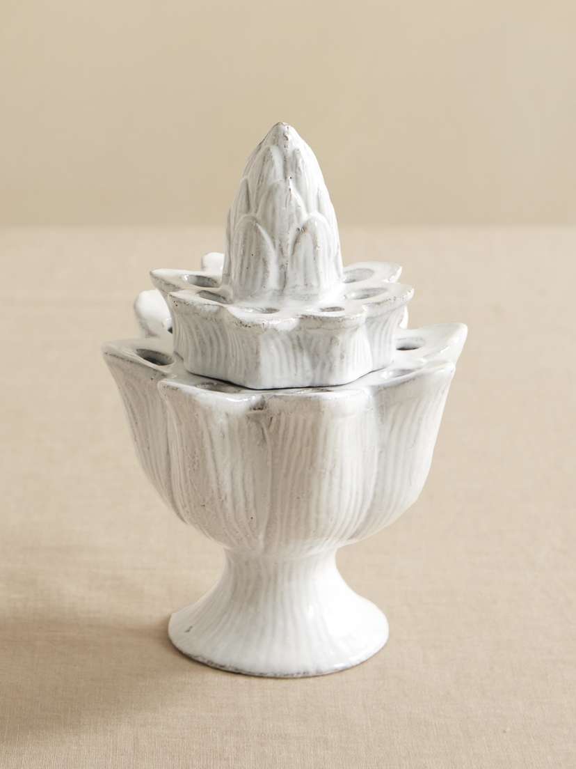 Astier De Villatte Pique Ceramic Vase