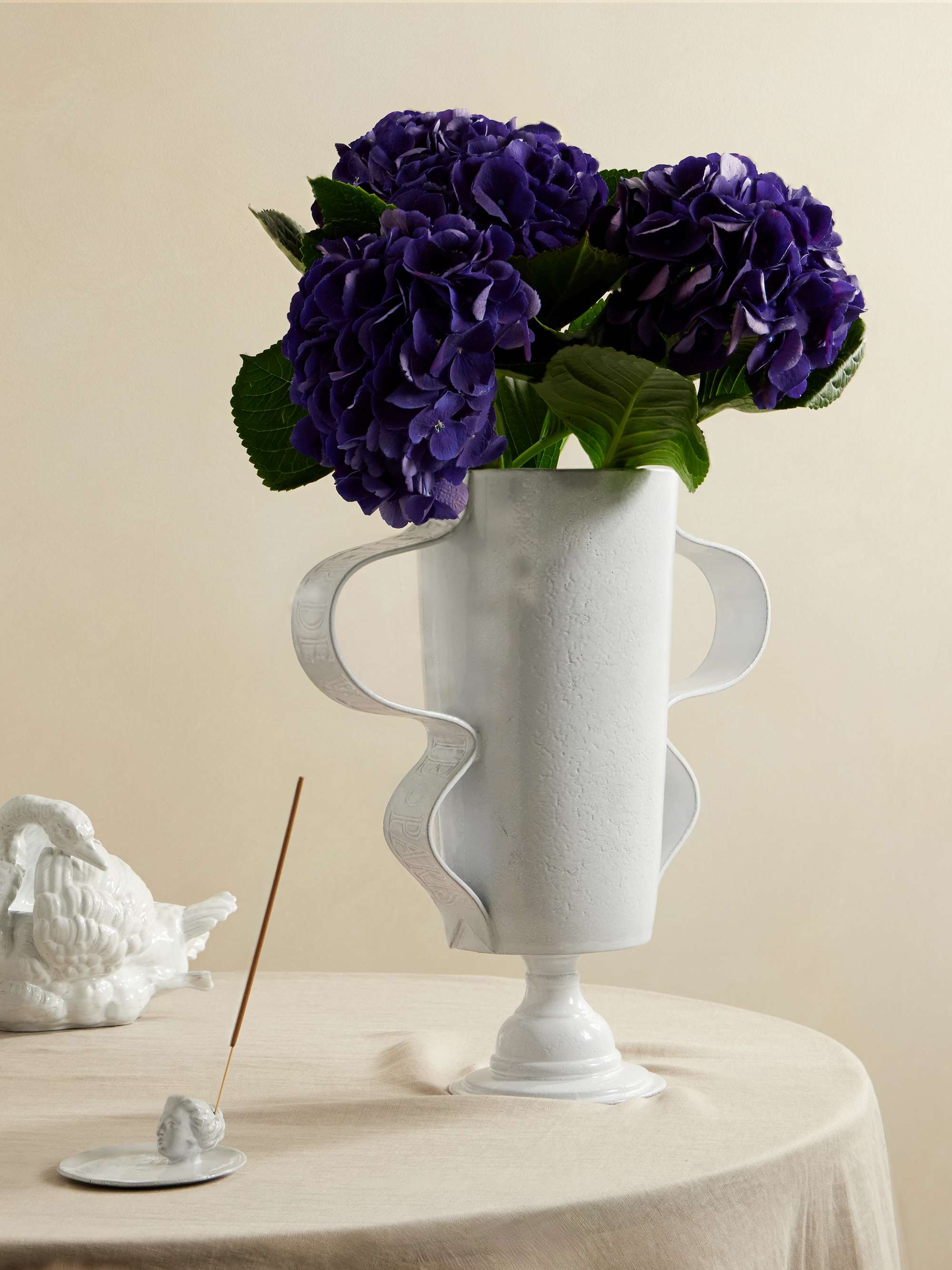 【超安い】 Astier de Villatte Fleurs スモールフラワーベース 花瓶・フラワースタンド