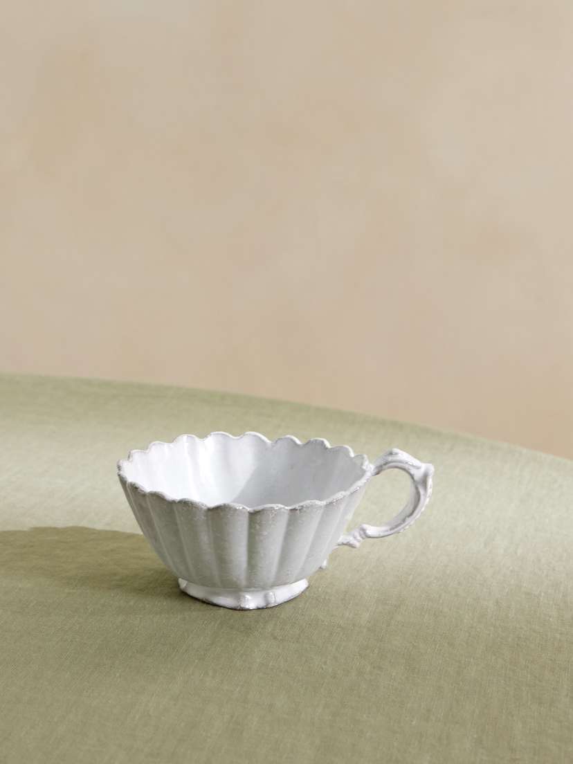 Astier De Villatte Marguerite Ceramic Tea Cup