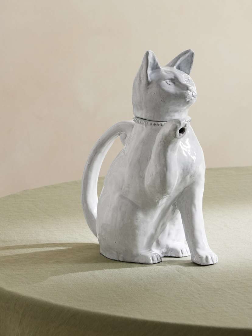 Astier De Villatte + Setsuko Klossowska De Rola Cat Ceramic Teapot