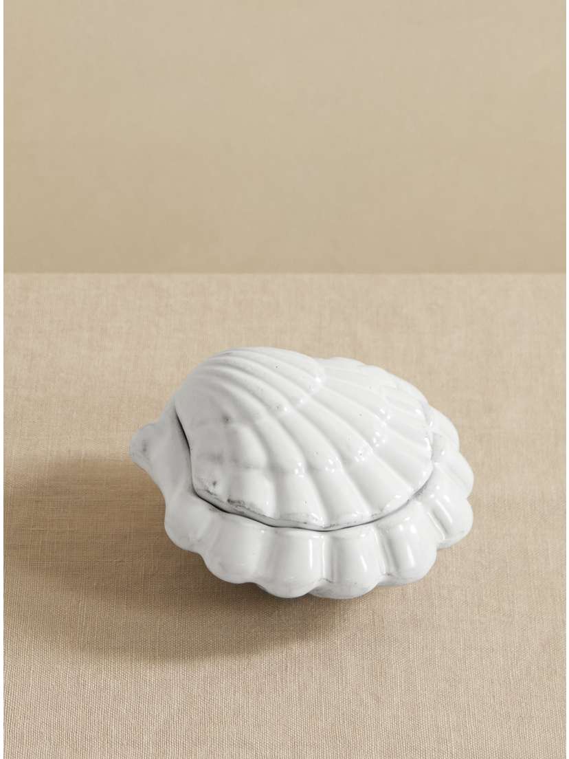 Astier De Villatte Coquillage Ceramic Box