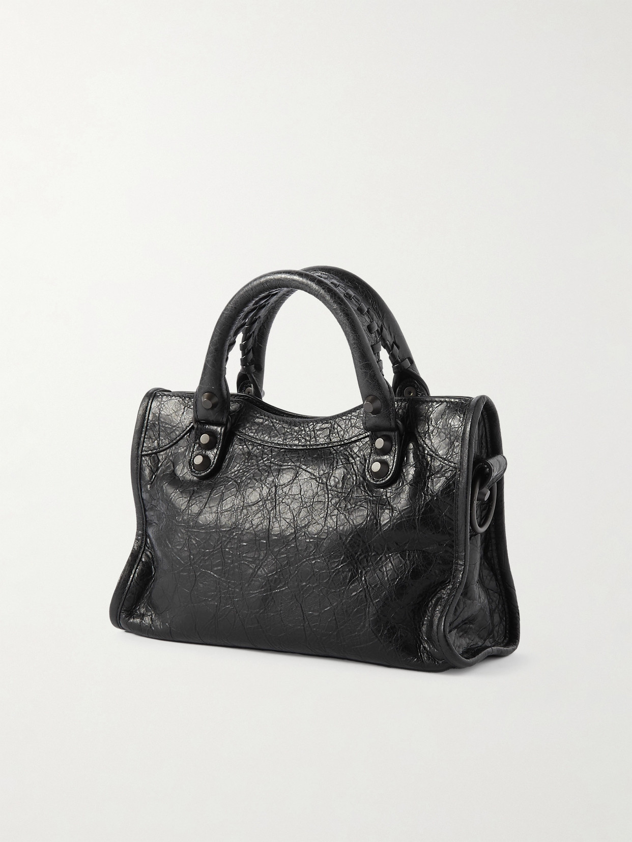 Le City Mini Textured-Leather Bag
