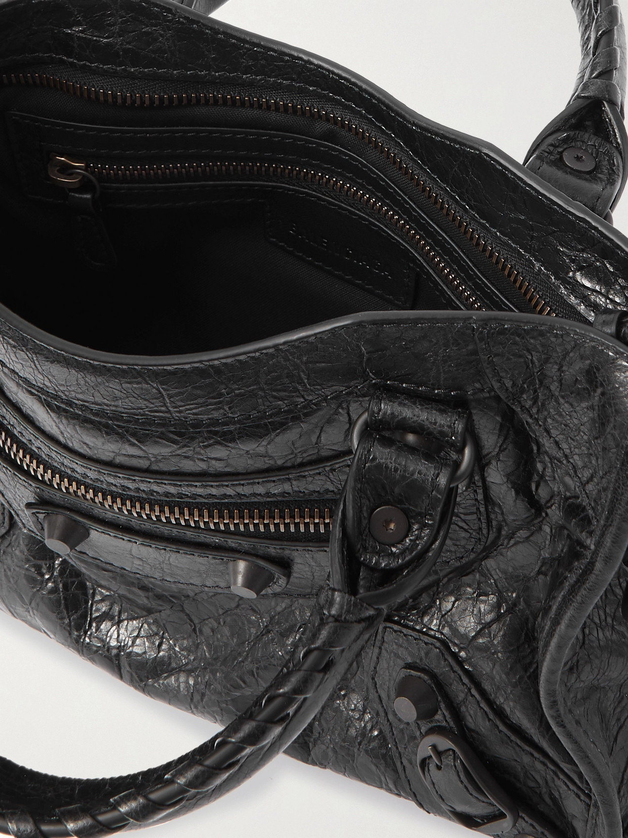 Le City Mini Textured-Leather Bag