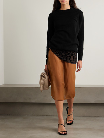 Christopher Esber Monument twisted cutout cashmere sweater