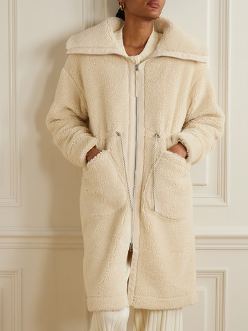 Varley Logan oversized fleece coat