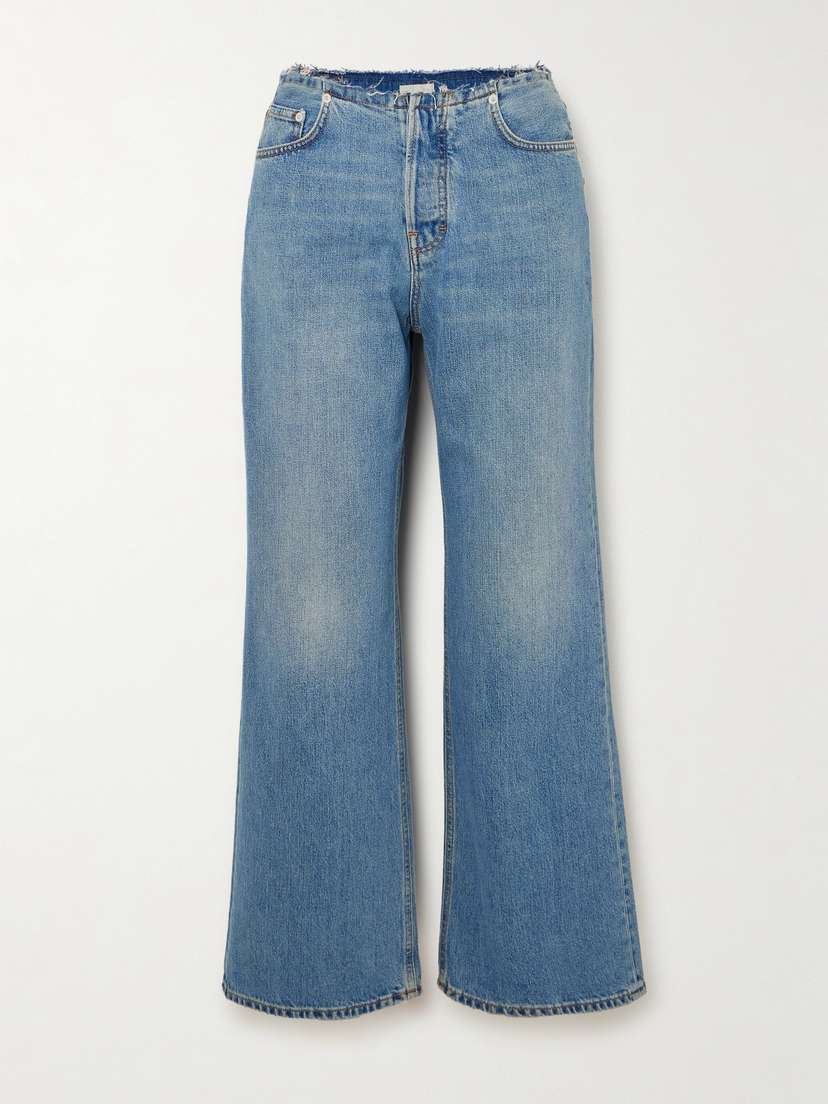 Haikure Korea Wb Distressed Boyfriend Jeans