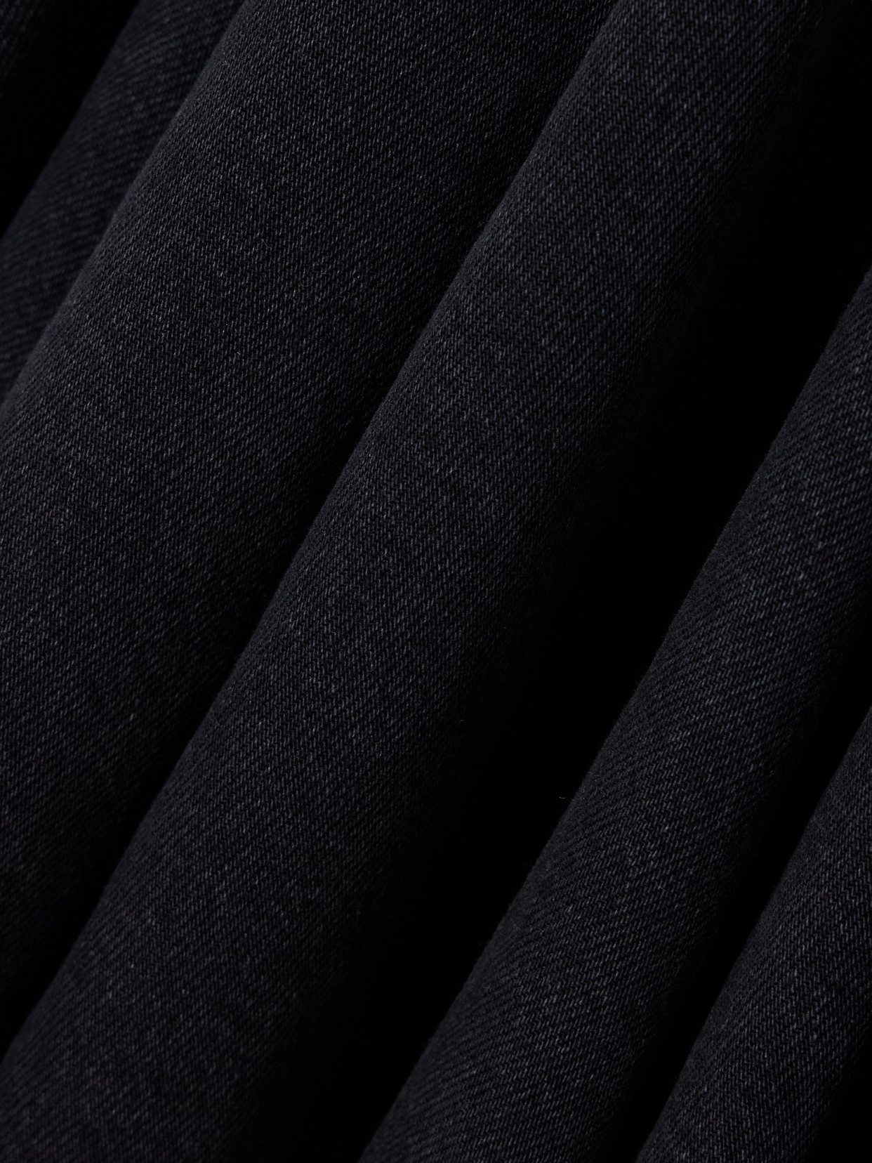 HAIKURE DELILAH PANELED DENIM MINI DRESS