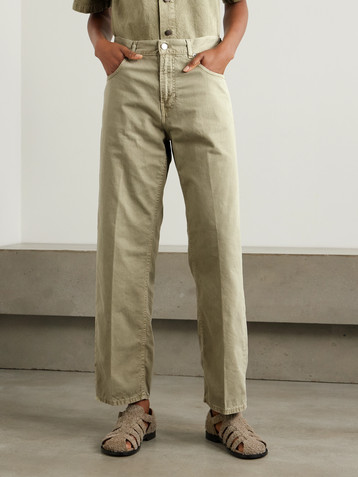 Haikure Bonnie straight-leg boyfriend jeans