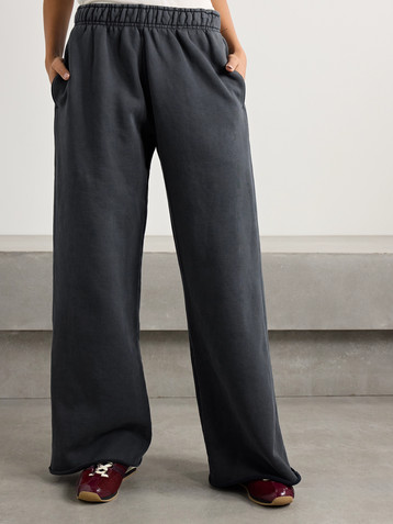 SLVRLAKE Cotton-jersey track pants