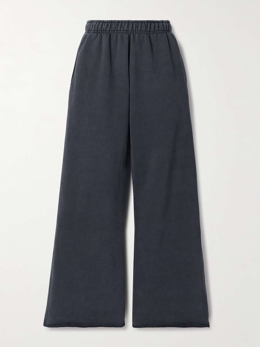 SLVRLAKE Cotton-jersey Track Pants