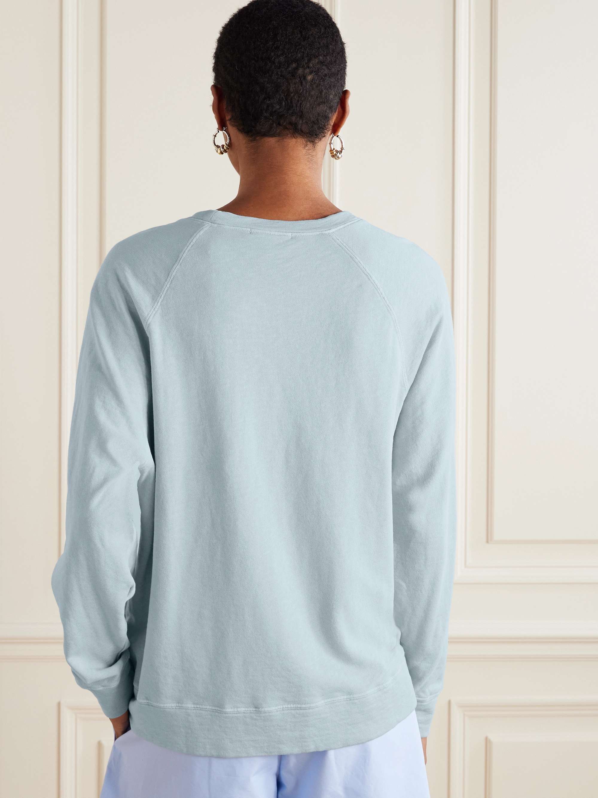 JAMES PERSE Supima cotton-terry sweatshirt