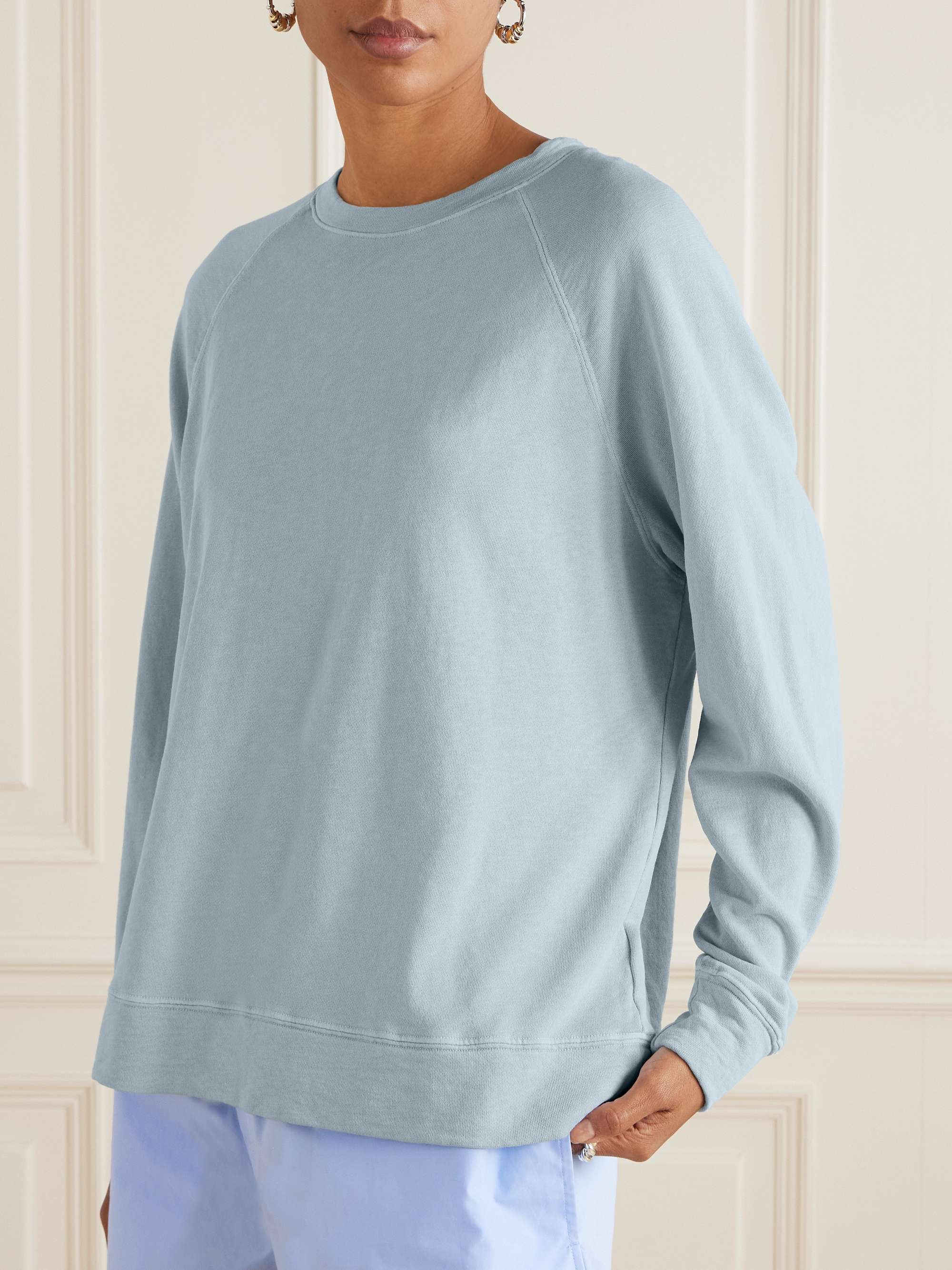 JAMES PERSE Supima cotton-terry sweatshirt