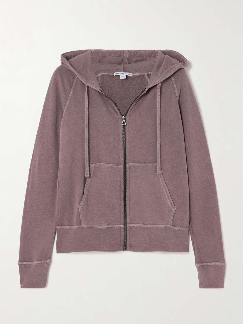 James Perse French Cotton-terry Hoodie