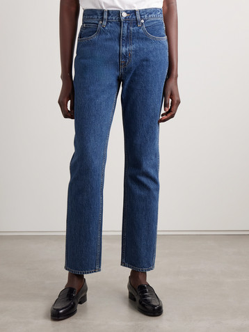 SLVRLAKE Virginia high-rise slim-leg jeans