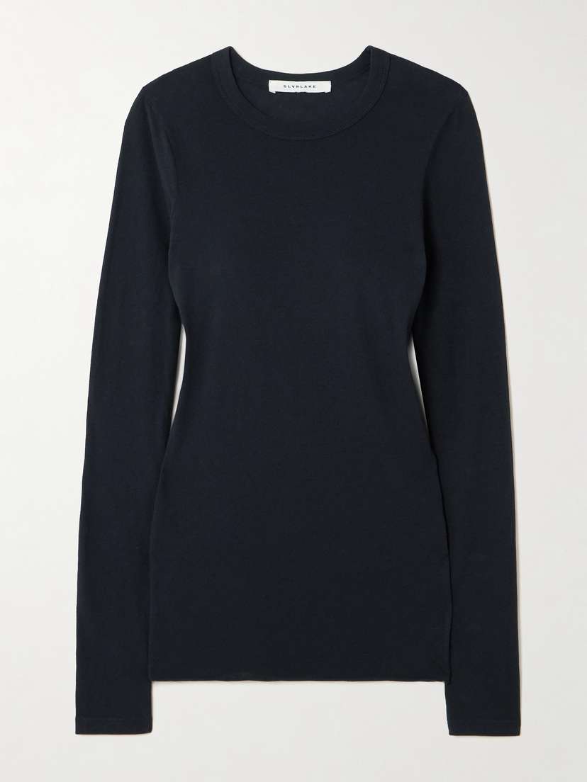 SLVRLAKE Cotton-jersey T-shirt