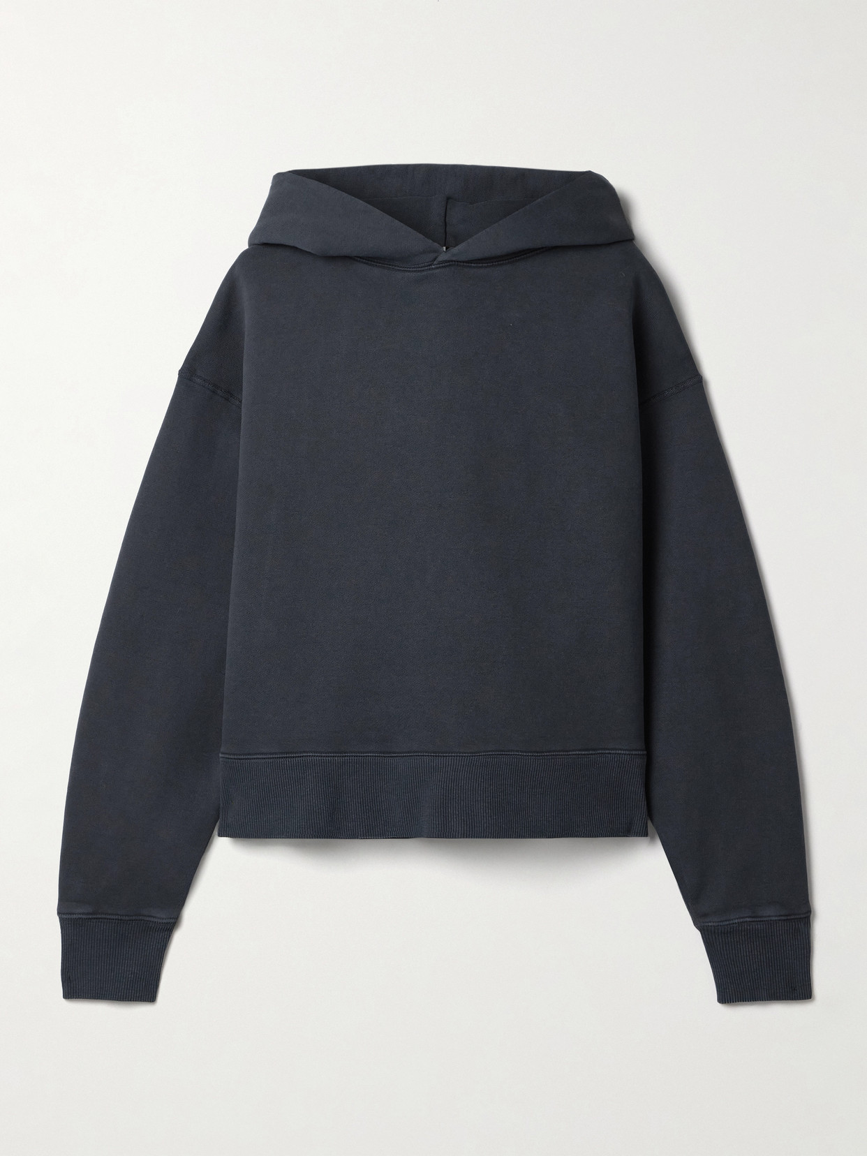Slvrlake Cotton-jersey Hoodie In Black