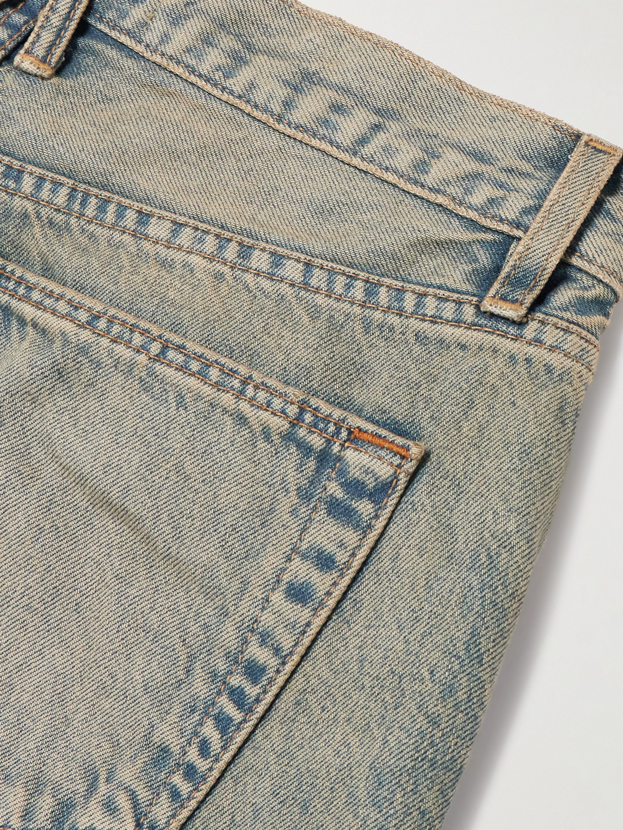 Slvrlake Womens Mica Wide-leg Denim Jeans Indigo Rust In Blue