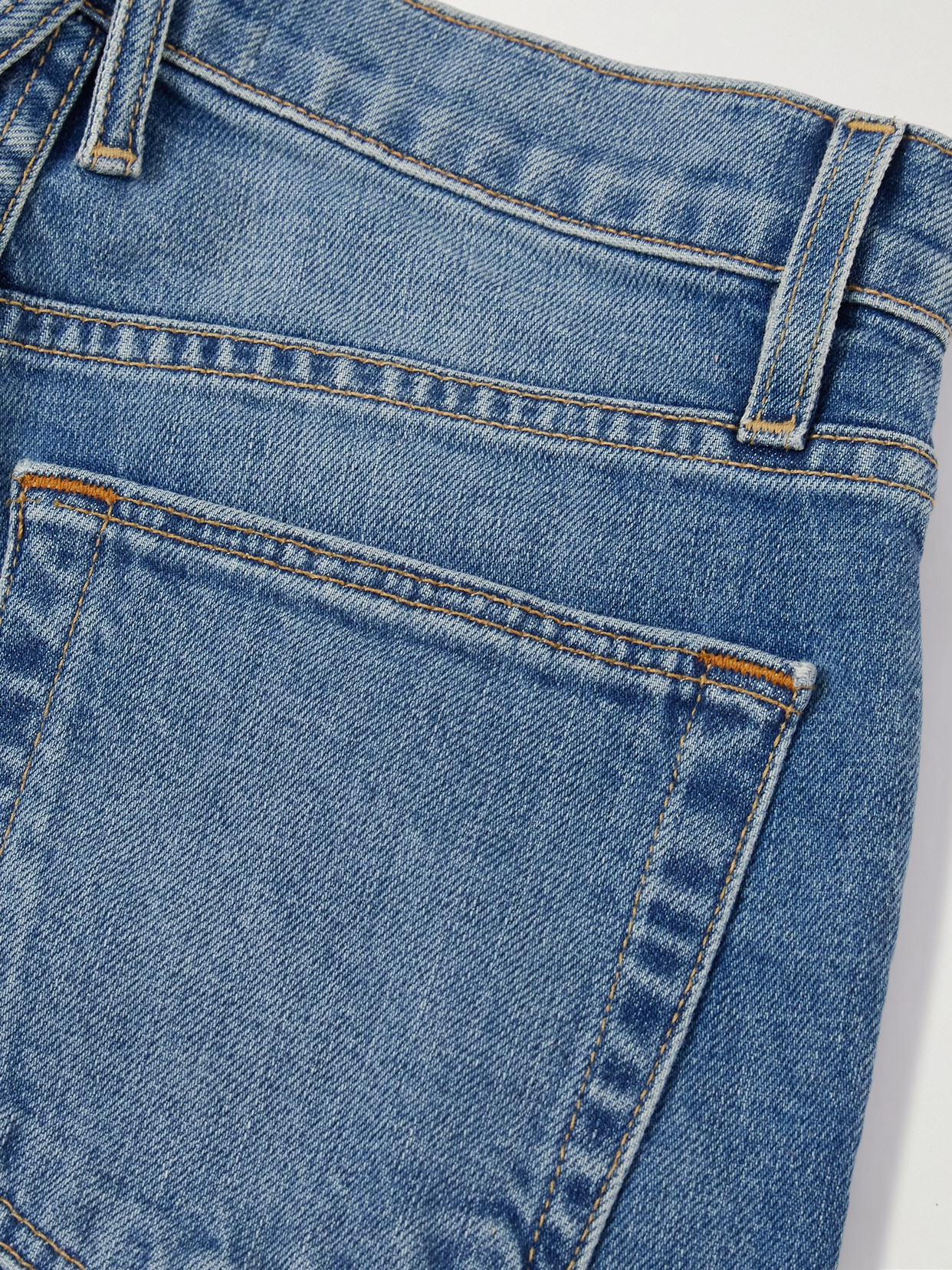 London Crop High-Rise Straight-Leg Jeans