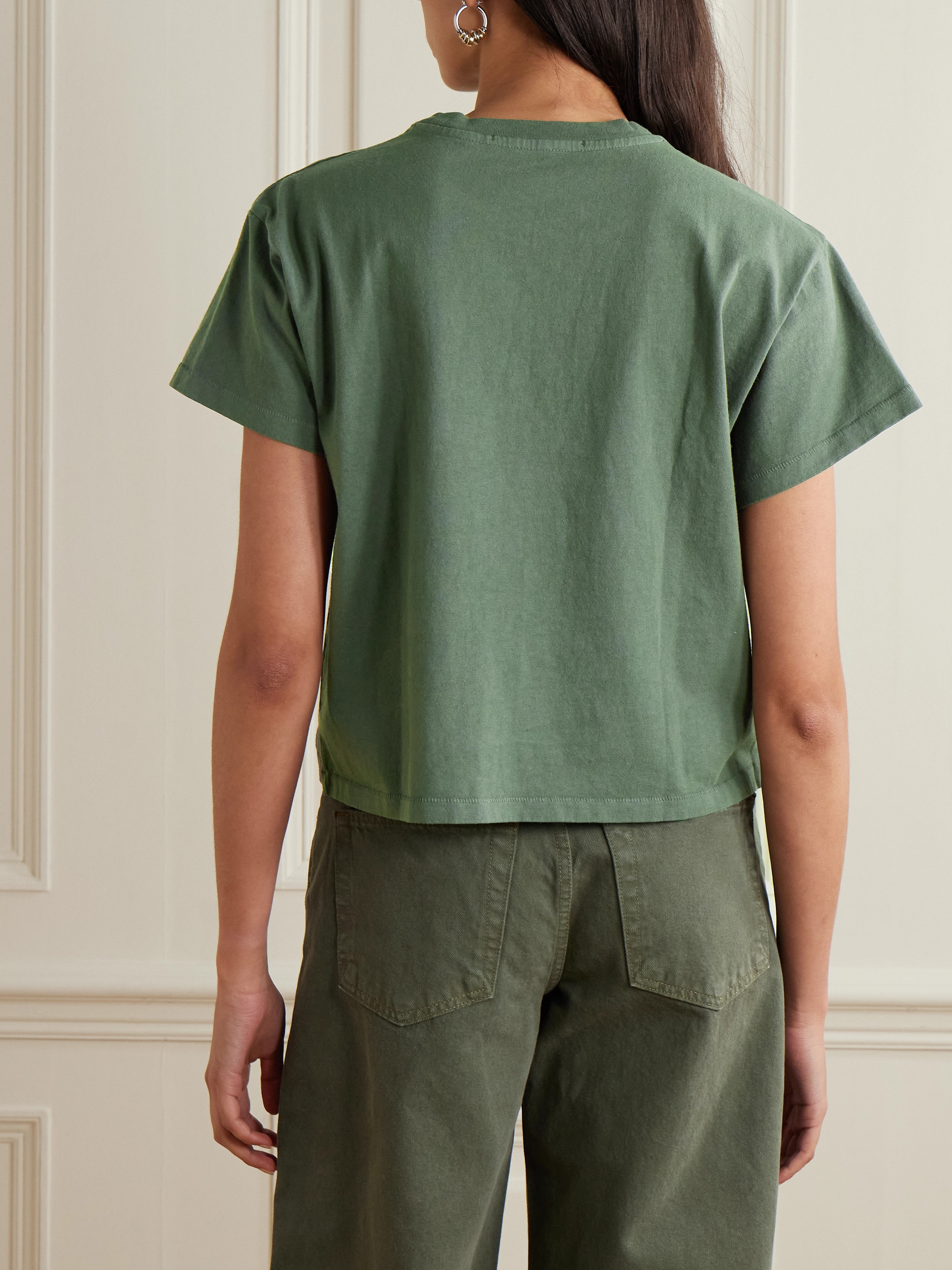 SLVRLAKE Square cotton-jersey T-shirt thumbnail