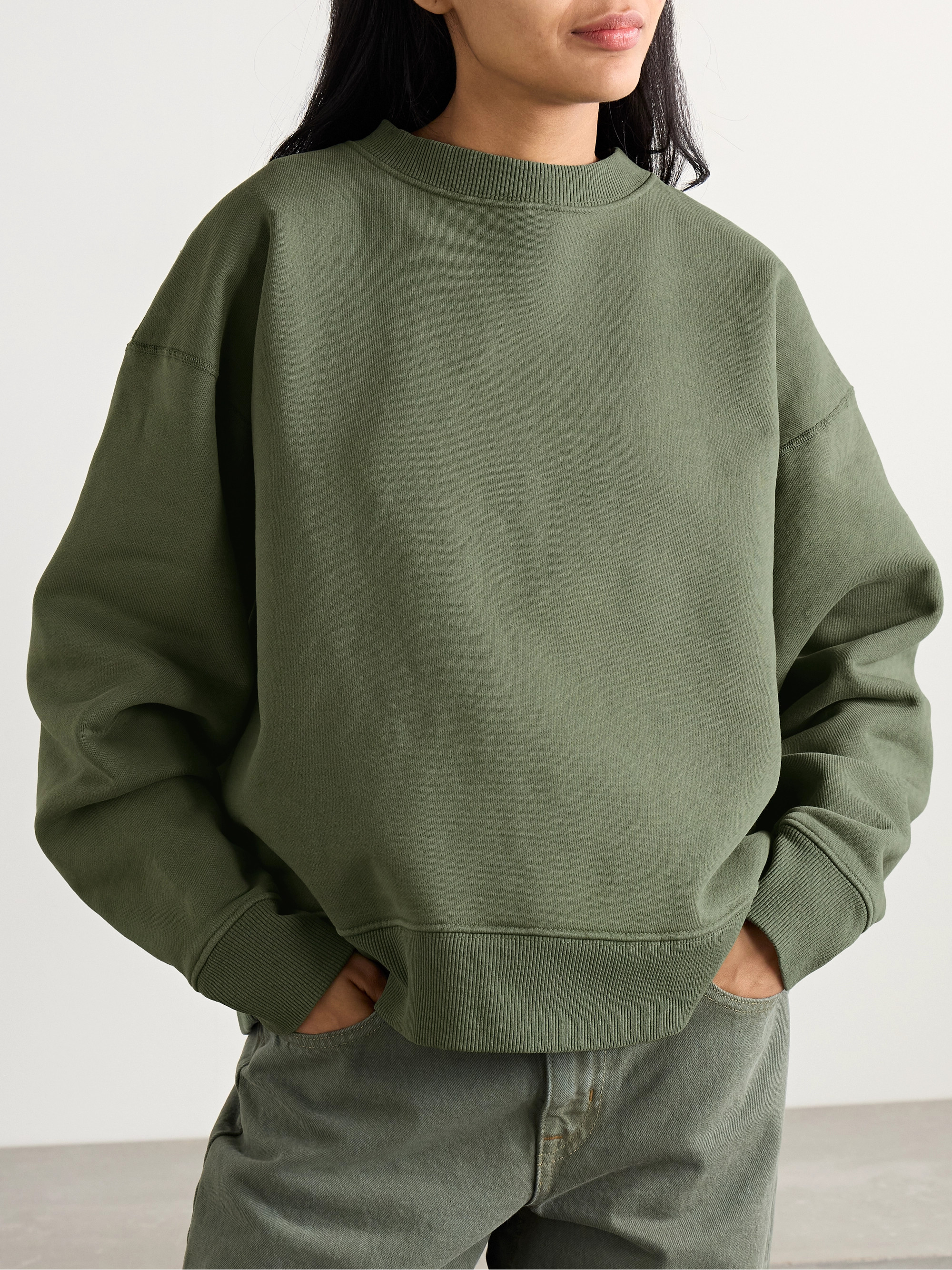 SLVRLAKE Cotton-jersey sweatshirt