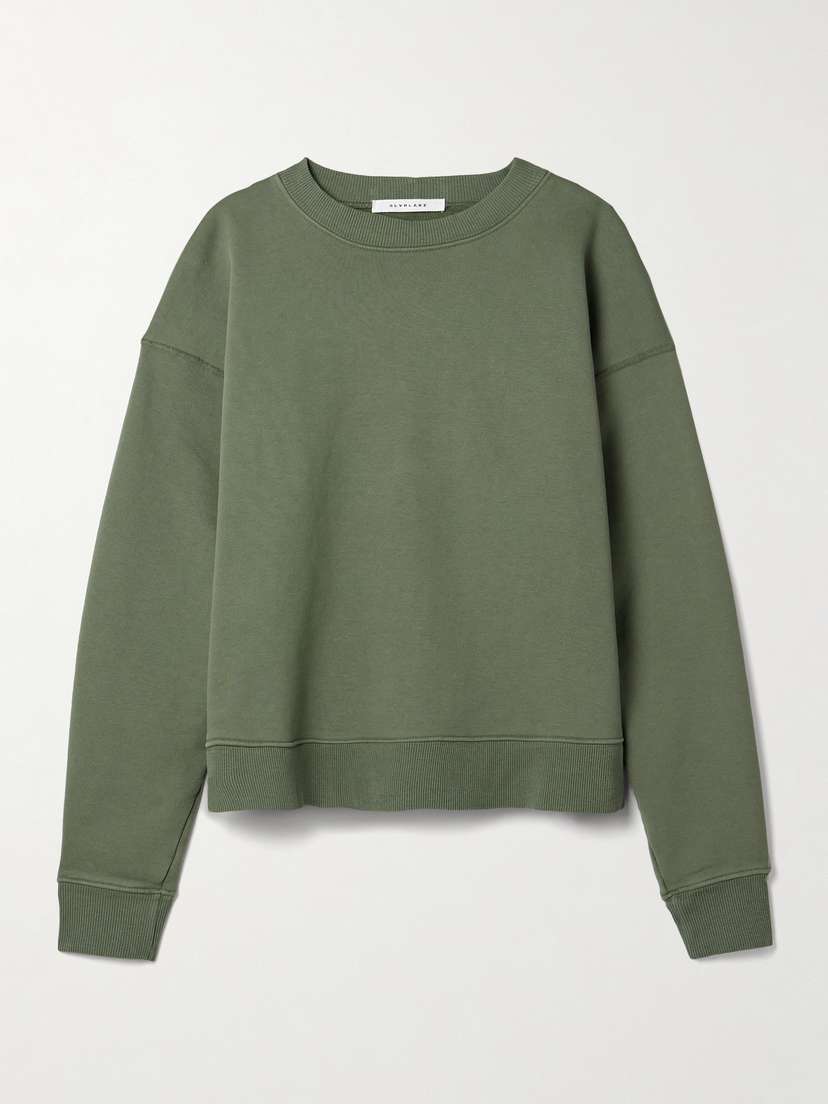 SLVRLAKE Cotton-jersey Sweatshirt