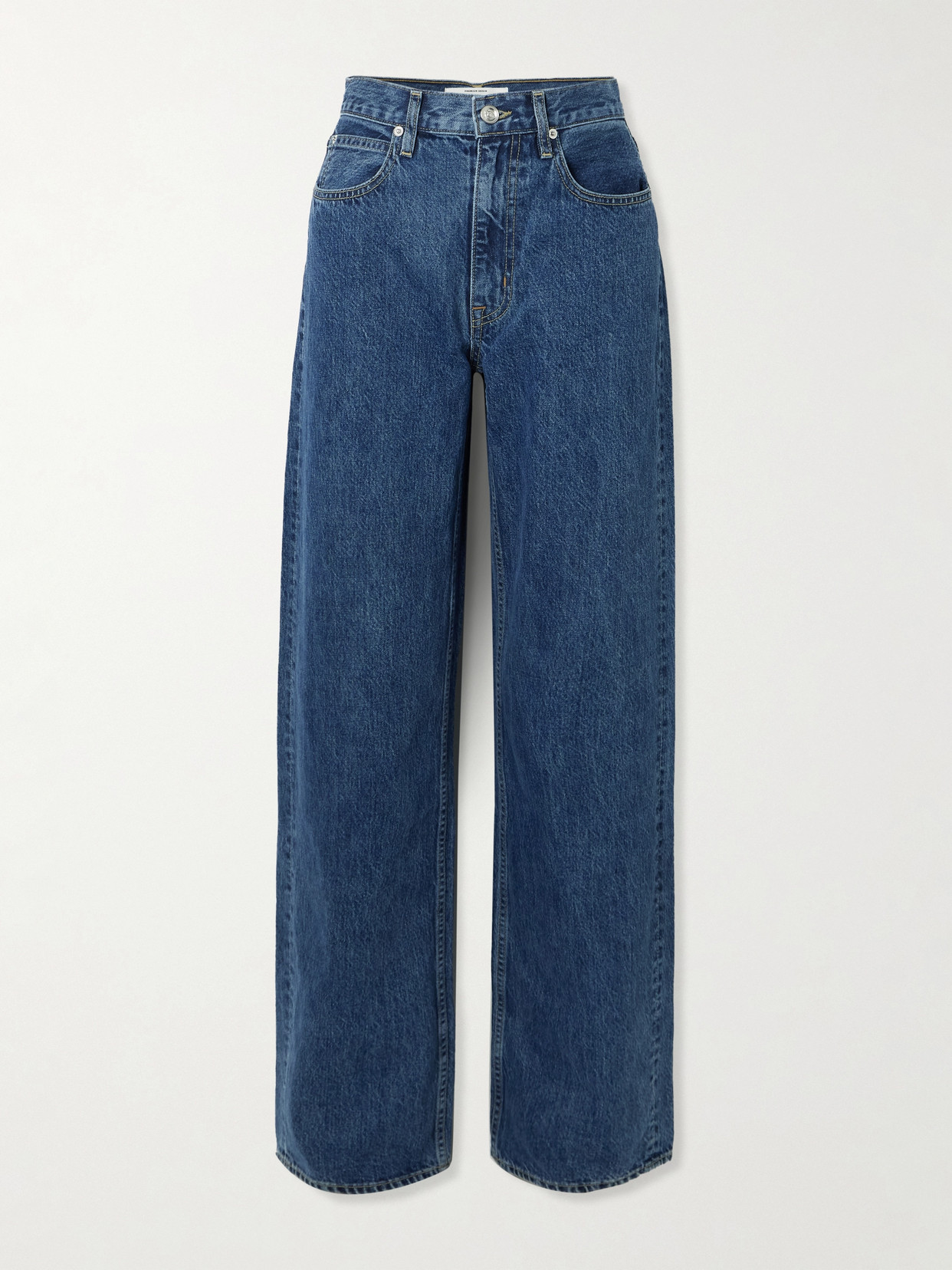 Slvrlake Cassie High-rise Wide-leg Jeans In Blue