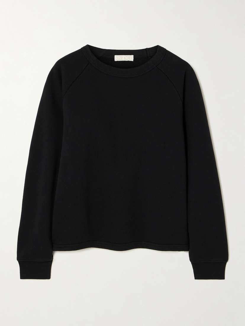 Suzie Kondi Sarande French Cotton-terry Sweatshirt