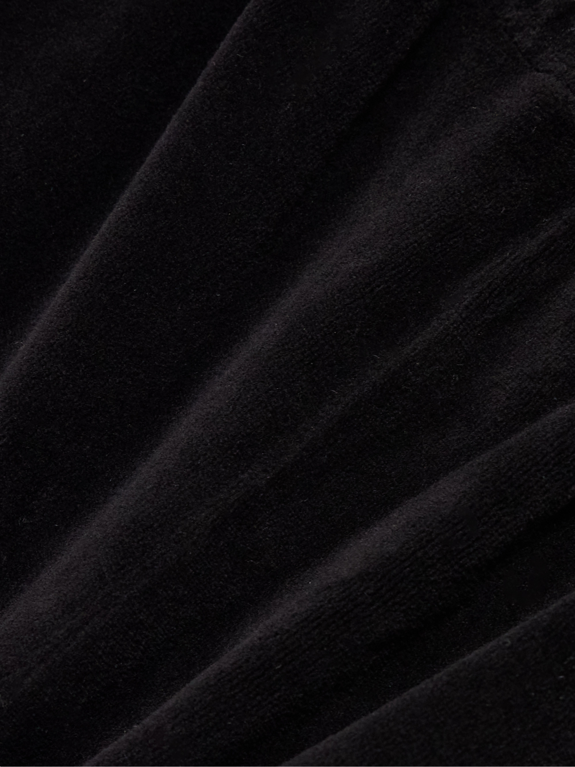 Suzie Kondi Elma cotton-blend velour jumpsuit thumbnail