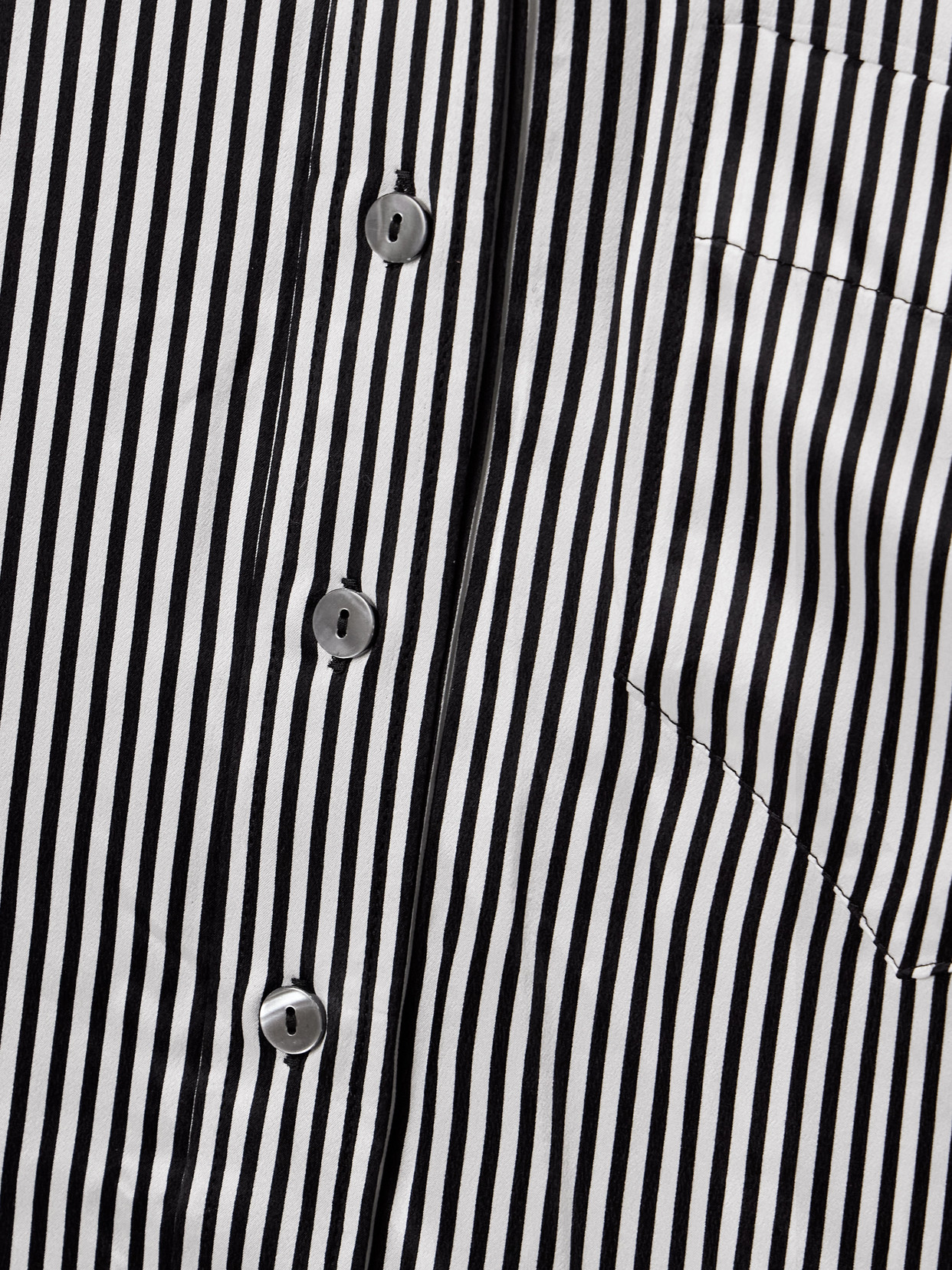 Kappa Striped Silk-Satin Shirt
