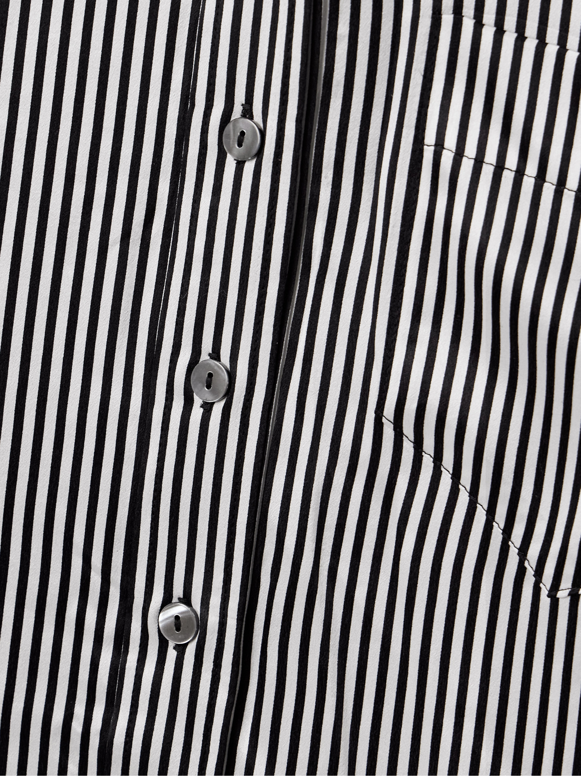 Suzie Kondi Kappa striped silk-satin shirt thumbnail