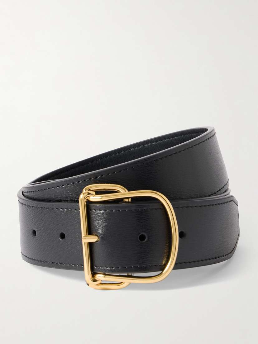Toteme — Swirl leather belt